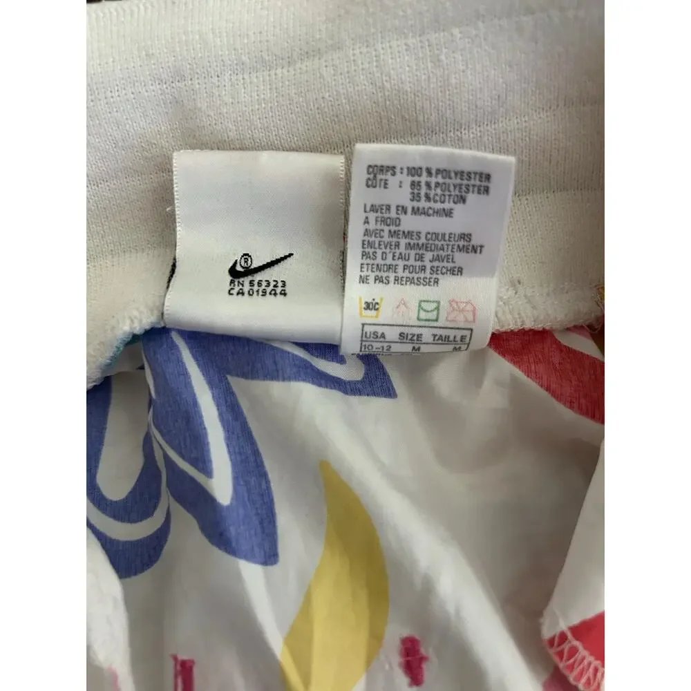 VTG Nike Elite Jacket Women’s Medium Art Abstract Lined Track‎ Wind